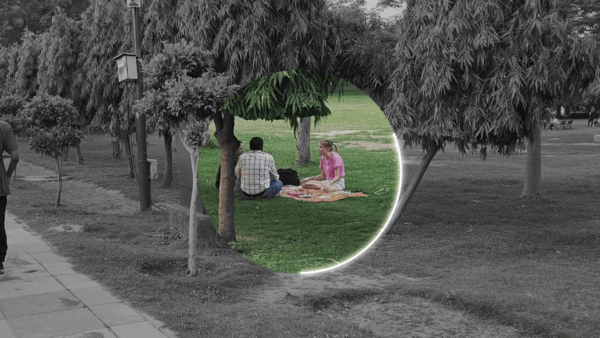 Open Circle Focus – Floating Border Zoom Effect for DaVinci Resolve
