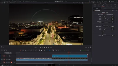 Free DaVinci Resolve Liquid Glass Effect | Liquid Glass Lite