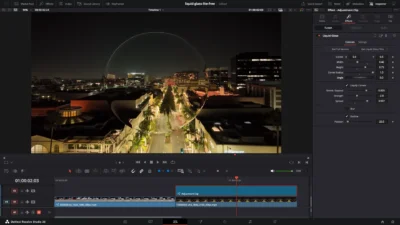 Free DaVinci Resolve Liquid Glass Effect | Liquid Glass Lite