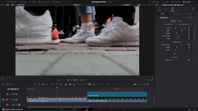 Free DaVinci Resolve Liquid Glass Effect | Liquid Glass Lite