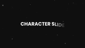 free-character-slide-title-text-bottom-center-black-bg-davinci-resolve Free Character Slide Text Animation Template for DaVinci Resolve
