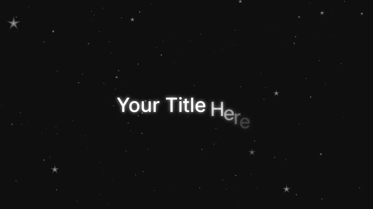 Slide Text Animation Template for DaVinci Resolve | TextFlow 12 ...
