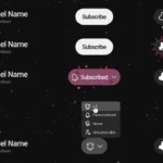 YouTube Like and Subscribe Animation Titles for DaVinci Resolve | YouTube CTA Pack