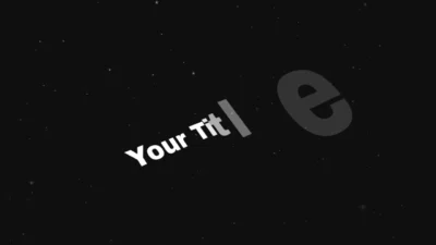 Text Reveal Inward & Outward Titles for DaVinci Resolve | 6 Animation Presets