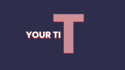 Text Reveal Inward & Outward Titles for DaVinci Resolve | 6 Animation Presets