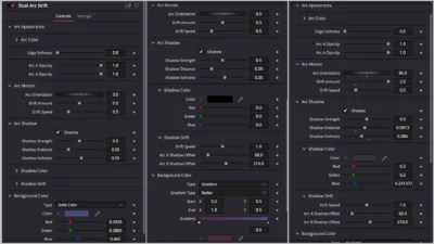 Soft Motion Background Generator for DaVinci Resolve | Dual Arc Drift