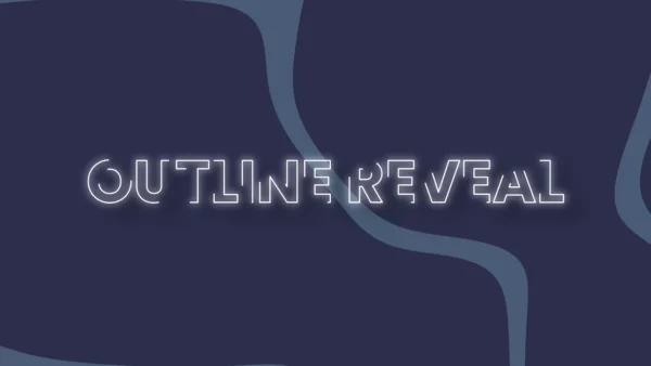 Text Outline Reveal for DaVinci Resolve - Animated Outline Title Preset