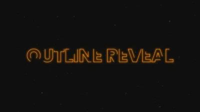 Text Outline Reveal for DaVinci Resolve - Animated Outline Title Preset