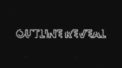 Text Outline Reveal for DaVinci Resolve - Animated Outline Title Preset