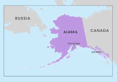 usa-political-map-printable-modern-alaska-map-inset-zoom-detail USA Political Map Printable, United States Map with States Capitals Cities, Wall Art Poster