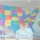 USA Political Map Printable, United States Map with States Capitals Cities, Wall Art Poster