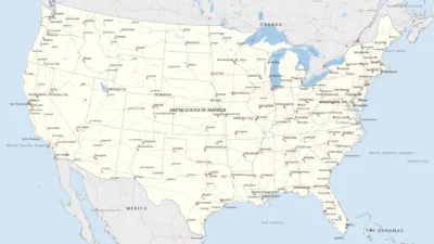 USA Reference Map - High Resolution Printable PDF and PNG