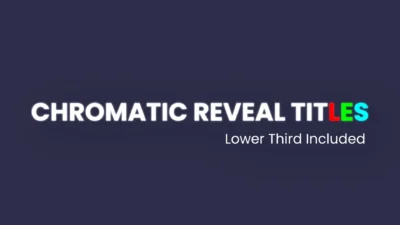 chromatic-reveal-text-titles-with-lower-third-for-davinci-resolve-hero Animated Text Reveal Titles & Lower Third Template for DaVinci Resolve | Chromatic Reveal