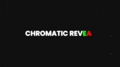 chromatic-reveal-title-with-glow-effect-dual-accent-mode-davinci-resolve Animated Text Reveal Titles & Lower Third Template for DaVinci Resolve | Chromatic Reveal