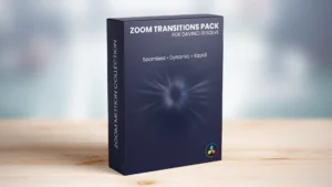 DaVinci Resolve Zoom Transitions Pack - Seamless, Dynamic & Rapid Zoom Effects