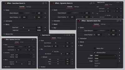 davinci-resolve-zoom-transition-pack-dynamic-seamless-rapid-inspector-preview DaVinci Resolve Zoom Transitions Pack - Seamless, Dynamic & Rapid Zoom Effects
