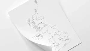Canada Population Density Map with Terrain Printable | Canada Demographic Map Poster