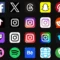 Social Media Icon Generator for DaVinci Resolve | Supports 23 Platforms