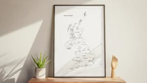United Kingdom Blank & Labeled Printable Maps (6 Map Styles) | UK Outline Map PDF & JPG