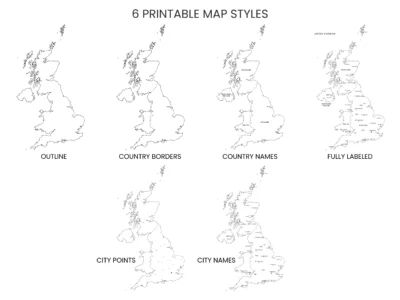 uk-blank-labeled-printable-map-six-styles-info United Kingdom Blank & Labeled Printable Maps (6 Map Styles) | UK Outline Map PDF & JPG