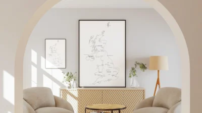 United Kingdom Blank & Labeled Map Printable Pack - UK Outline Map with Countries, Capitals & Cities (6 Versions, PDF & JPG)