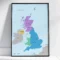 United Kingdom Political Map Printable - Classroom & Clean Editions | Capitals & Major Cities (PDF & JPG)