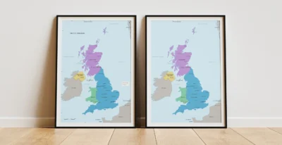 united-kingdom-political-map-printable-pdf-jpg-classroom-and-clean-editions-preview United Kingdom Political Map Printable - Classroom & Clean Editions | Capitals & Major Cities (PDF & JPG)