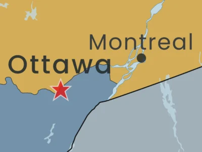 Canada Political Map Printable | Provinces, Territories, Capitals & Major Cities