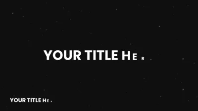 DaVinci Resolve Text Animation Pack - Character and Word Slide, Scale & Kinetic Titles (10 Presets)