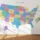 USA Political Map Printable, Minimalist States Map with Capitals & Major Cities