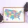 United States Political Map Printable with Highlighted Borders, States, Capitals, Cities, Colorful Wall Art Poster
