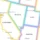 USA Political Outline Map Printable, Minimalist States Map with Glow Borders, Capitals & Major Cities