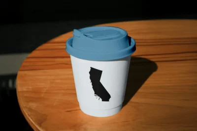 California SVG Cut File, State Silhouette, DXF EPS PNG Vector Files, for Cricut & Silhouette