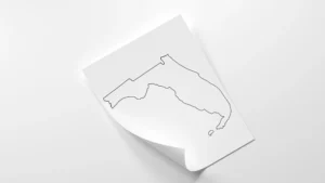 Florida Blank Outline Map Printable, JPG PDF PNG