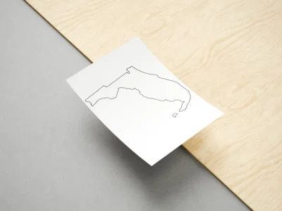 Florida Blank Outline Map Printable, JPG PDF PNG