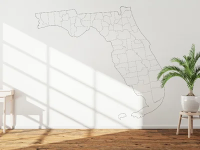 florida-county-map-printable-blank-wall Florida Counties Map Printable, Blank & Labeled