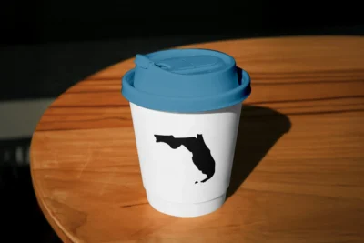 Florida SVG Cut File, State Silhouette, DXF EPS PNG Vector Files, for Cricut & Silhouette