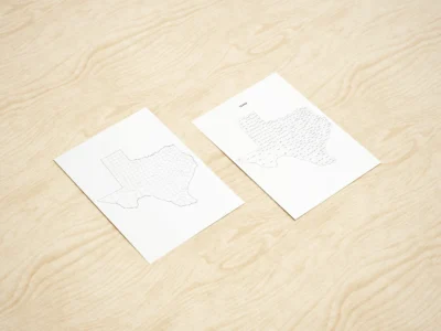 Texas Counties Map Printable, Blank & Labeled, Geography Worksheet