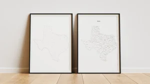 Texas County Map Printable Blank & Labeled, Texas Counties Map PDF JPG, Geography Worksheet for Classroom & Homeschool