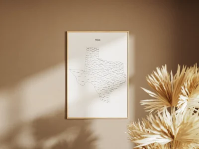texas-counties-map-printable-labeled-wall-frame Texas County Map Printable Blank & Labeled, Texas Counties Map PDF JPG, Geography Worksheet for Classroom & Homeschool