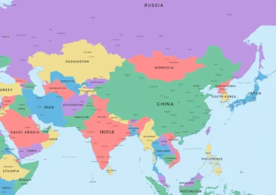 World Political Map Printable Poster | Countries, Capitals & Major Cities