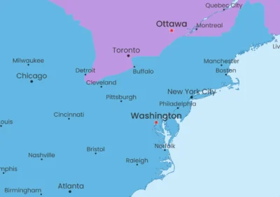 World Political Map Printable Poster | Countries, Capitals & Major Cities