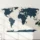 Minimalist World Map Printable (5 Color Variants) | Modern Wall Art Poster | Country Borders
