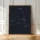 New York Cities Map Printable, Labeled City Map Wall Art, Light & Dark Styles