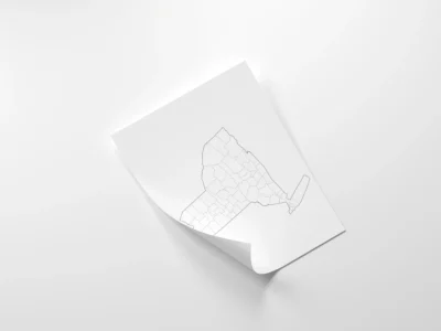 New York County Map Printable, Blank & Labeled, Geography Worksheet