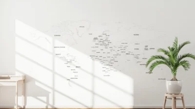 Printable World Map Bundle – Countries, Blank, Labeled, Color & Dark (5 Styles, JPG & PDF)