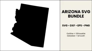 arizona-svg-bundle Arizona SVG Bundle, Cut Files for Cricut & Silhouette, DXF EPS PNG