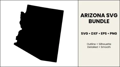 Arizona SVG Bundle, Cut Files for Cricut & Silhouette, DXF EPS PNG