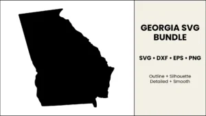 georgia-svg-bundle Georgia SVG Bundle, Cut Files for Cricut & Silhouette, DXF EPS PNG