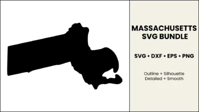 massachusetts-svg-bundle Massachusetts SVG Bundle, Cut Files for Cricut & Silhouette, DXF EPS PNG